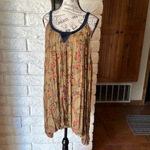 Beaded spaghetti strap dress